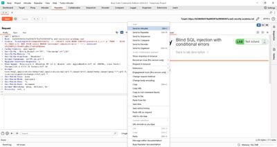Conditional error payload (CASE WHEN ... TO_CHAR(1/0)).