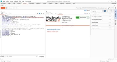 Repeater: single quote causes error; double quote removes error.