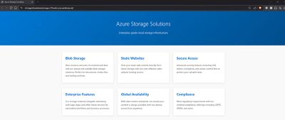 Screenshot of the main homepage of the target application in the CTF challenge.